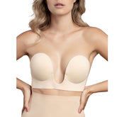 BYE-BRA - SOUTIEN-GORGE SANS POIGNÉES NOIR BONNET A